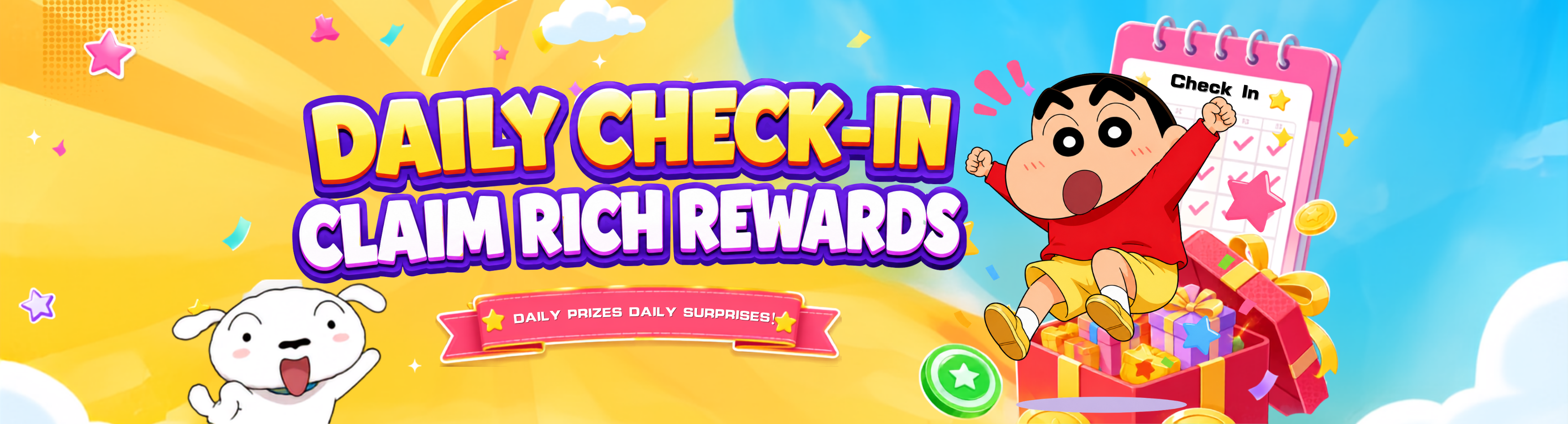 Daily Check-In — claim rich rewards